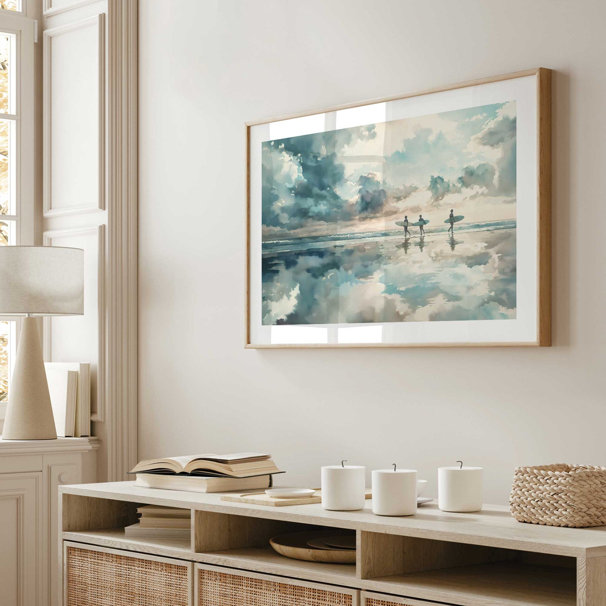 Picture of art in a room