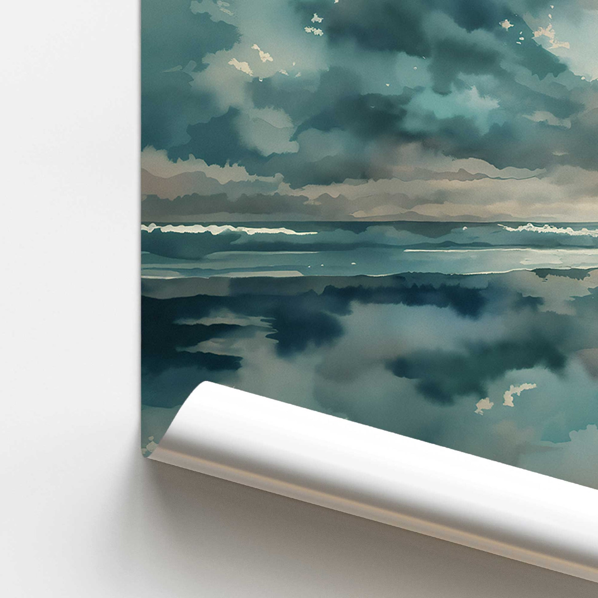 [Color:Rolled Print], Picture of close up of art