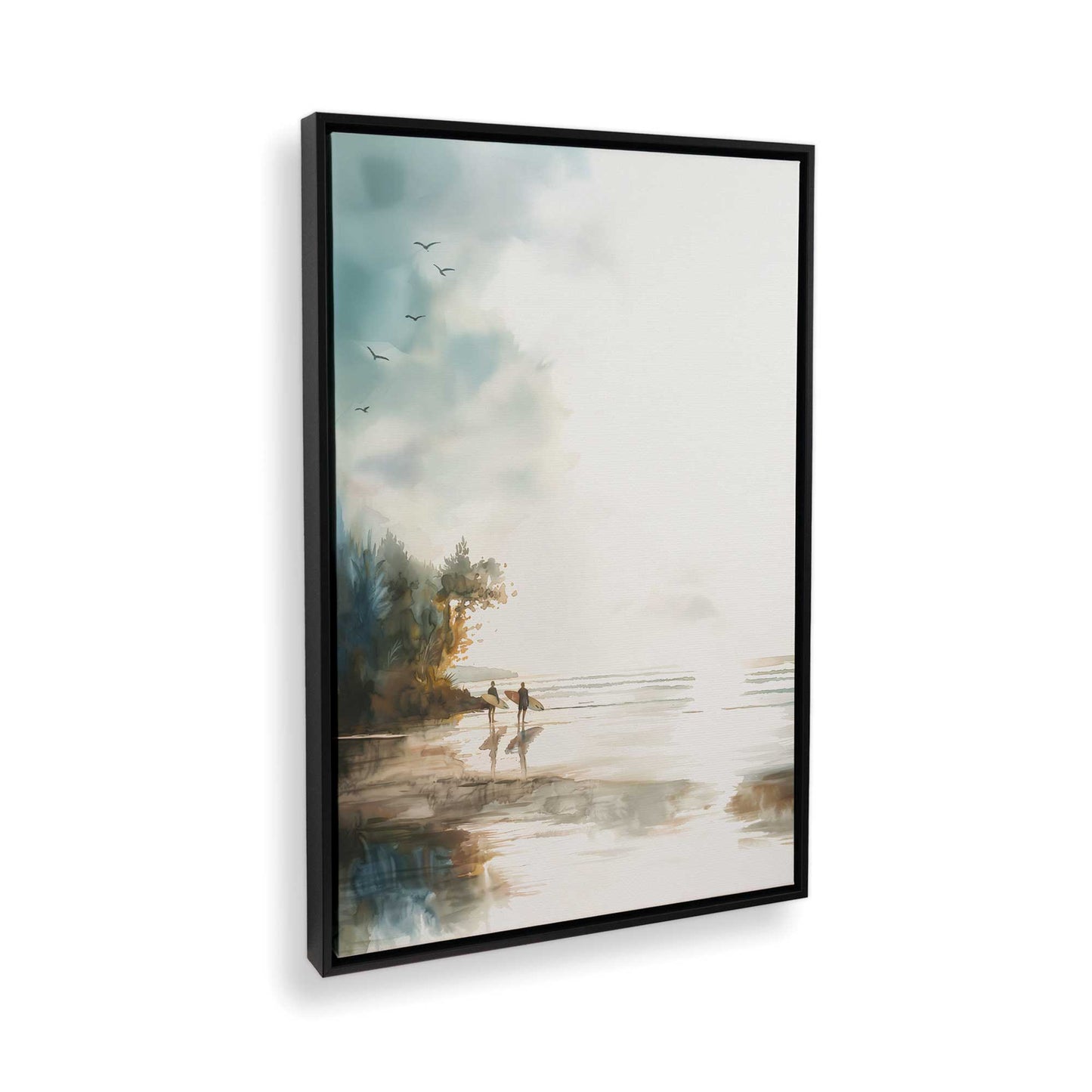 [Color:Satin Black], Picture of the corner of the art