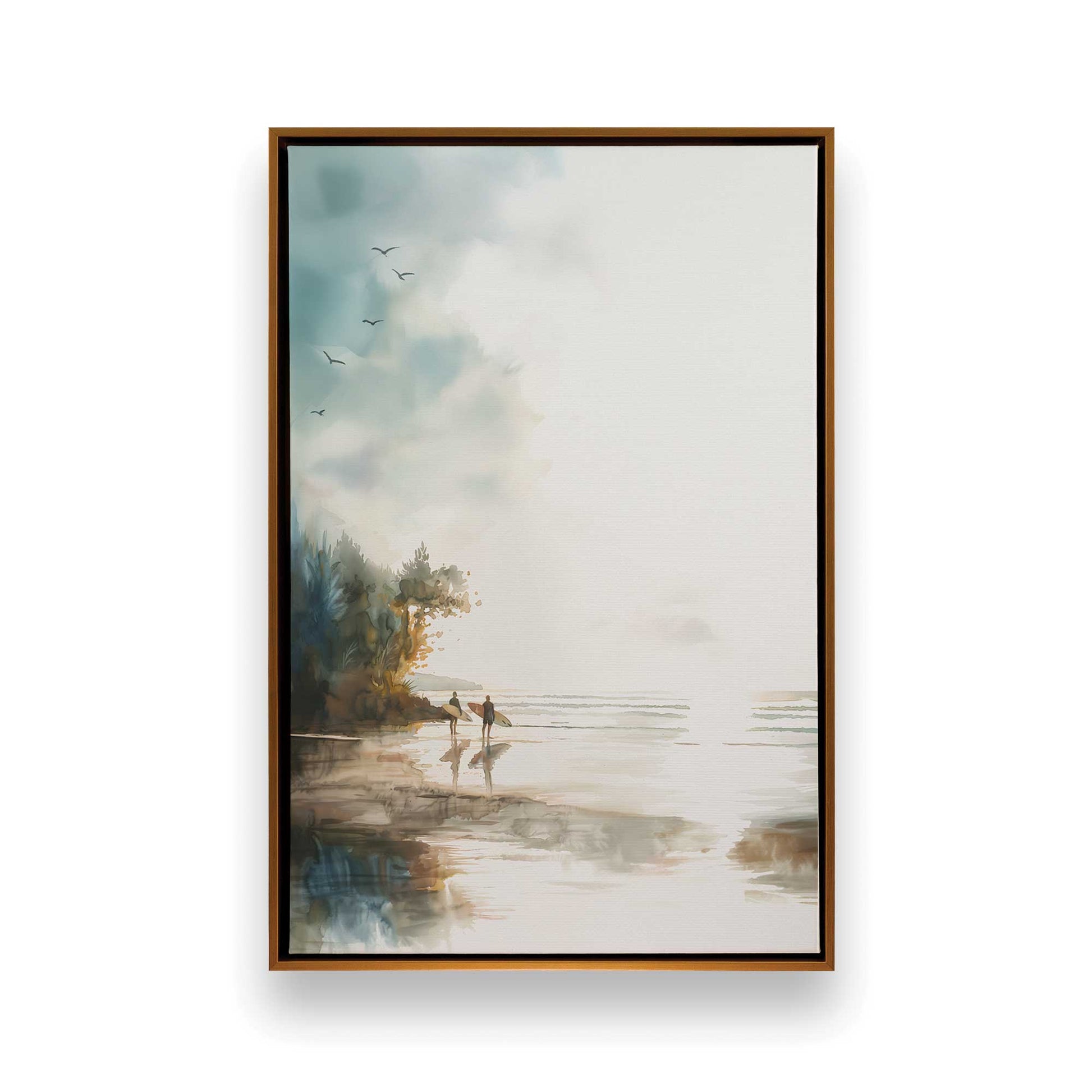 [Color:Polished Gold], Picture of art in a Polished Gold frame