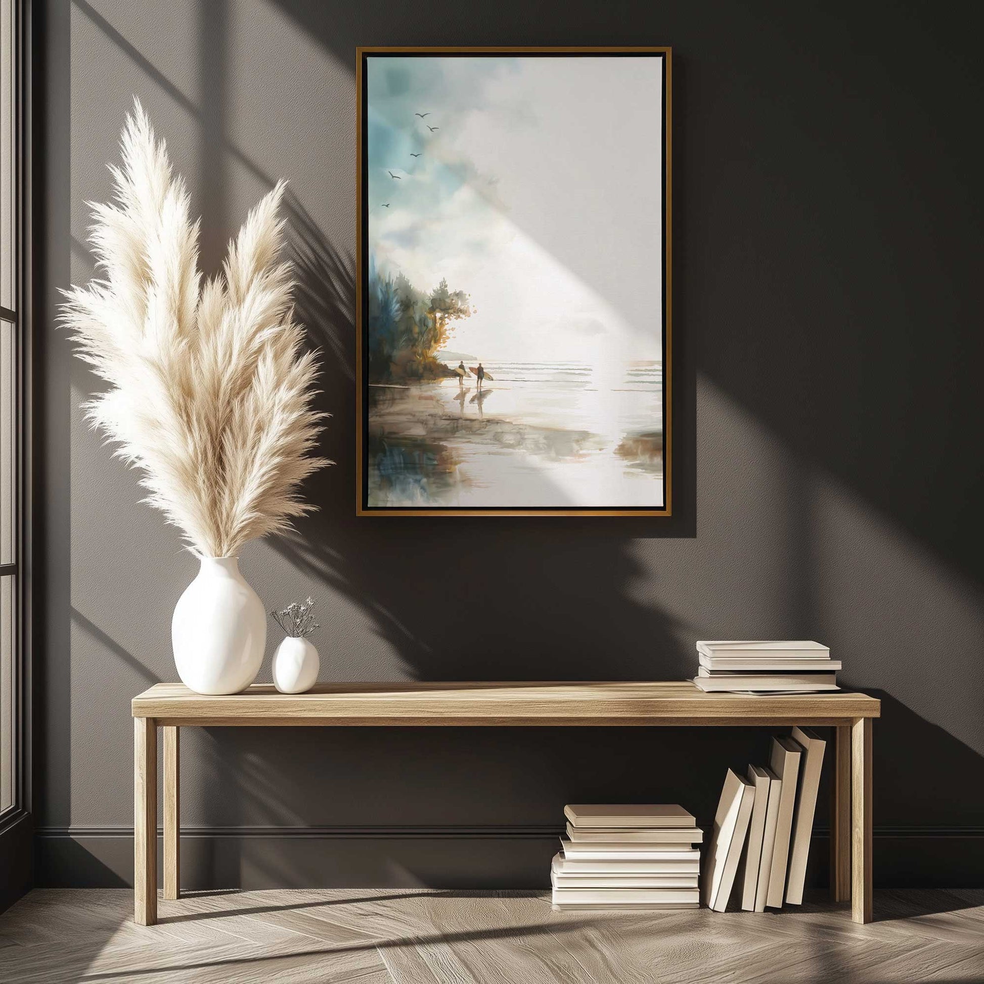 Picture of art in a room