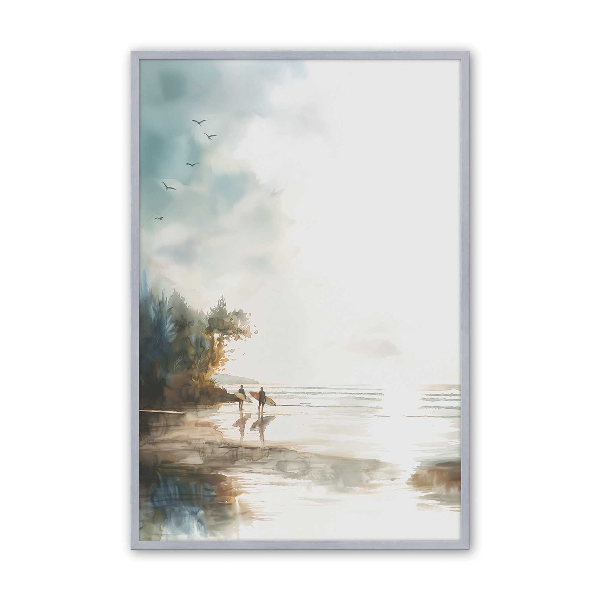 [Color:Polished Chrome], Picture of art in a Polished Chrome frame