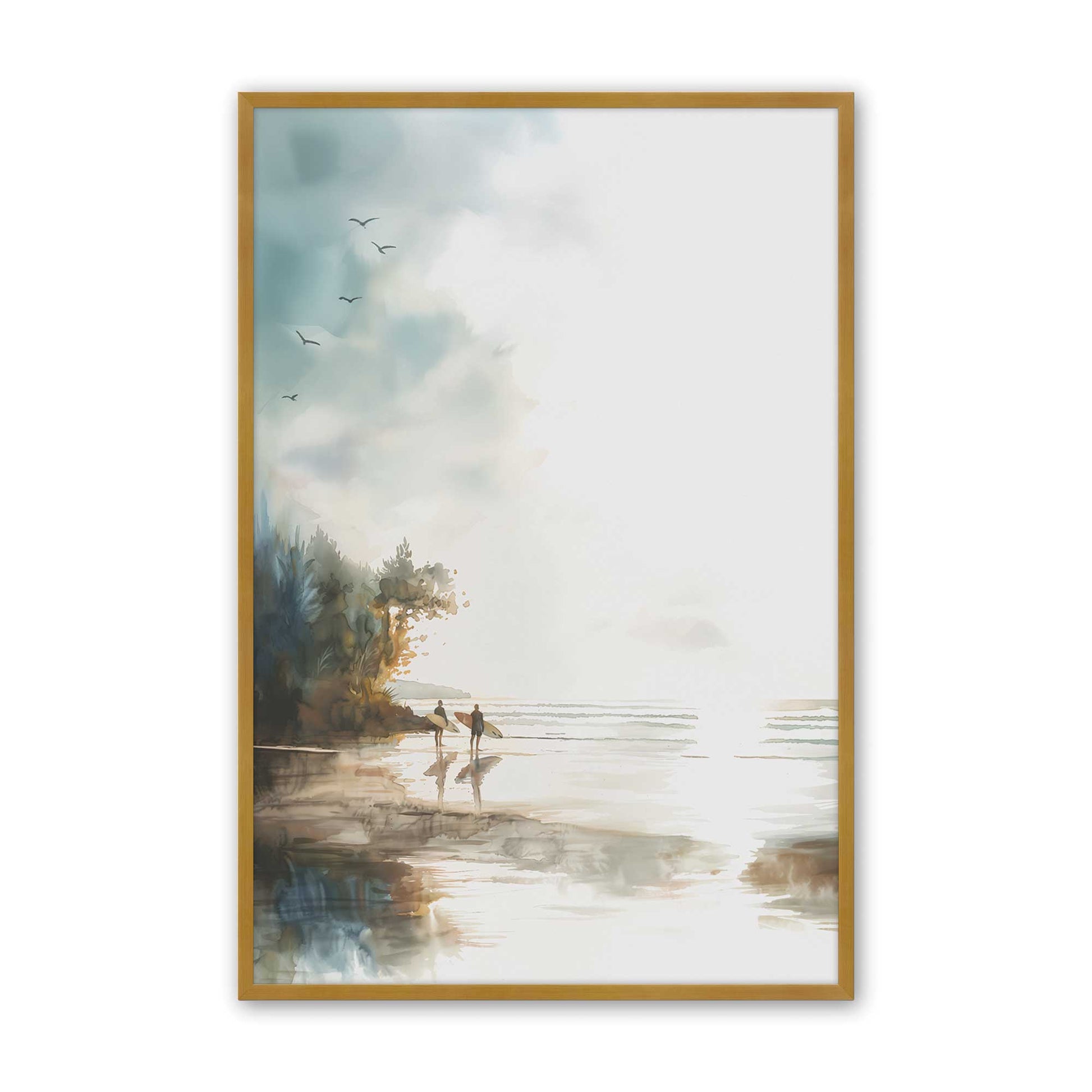 [Color:Polished Gold], Picture of art in a Polished Gold frame