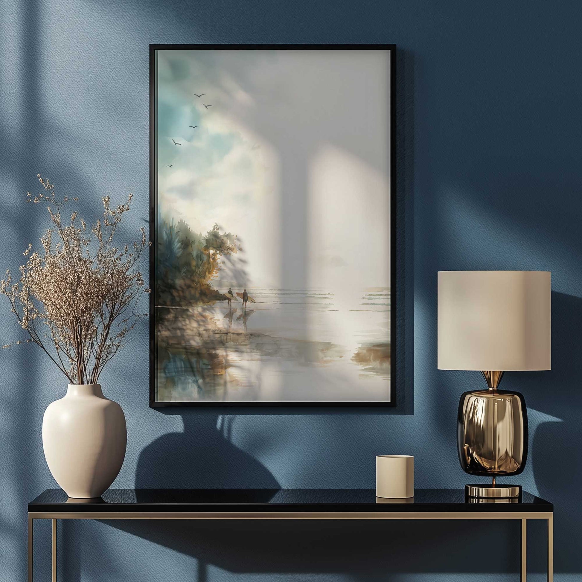 Picture of art in a room