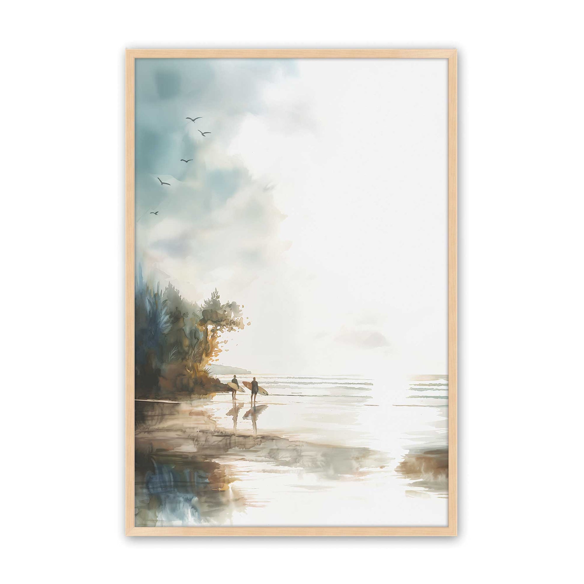 [Color:Raw Maple], Picture of art in a Raw Maple frame
