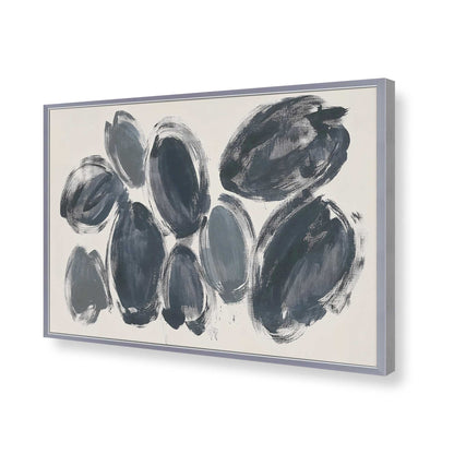 [Color:Polished Chrome], Picture of art in a Polished Chrome frame of the corner