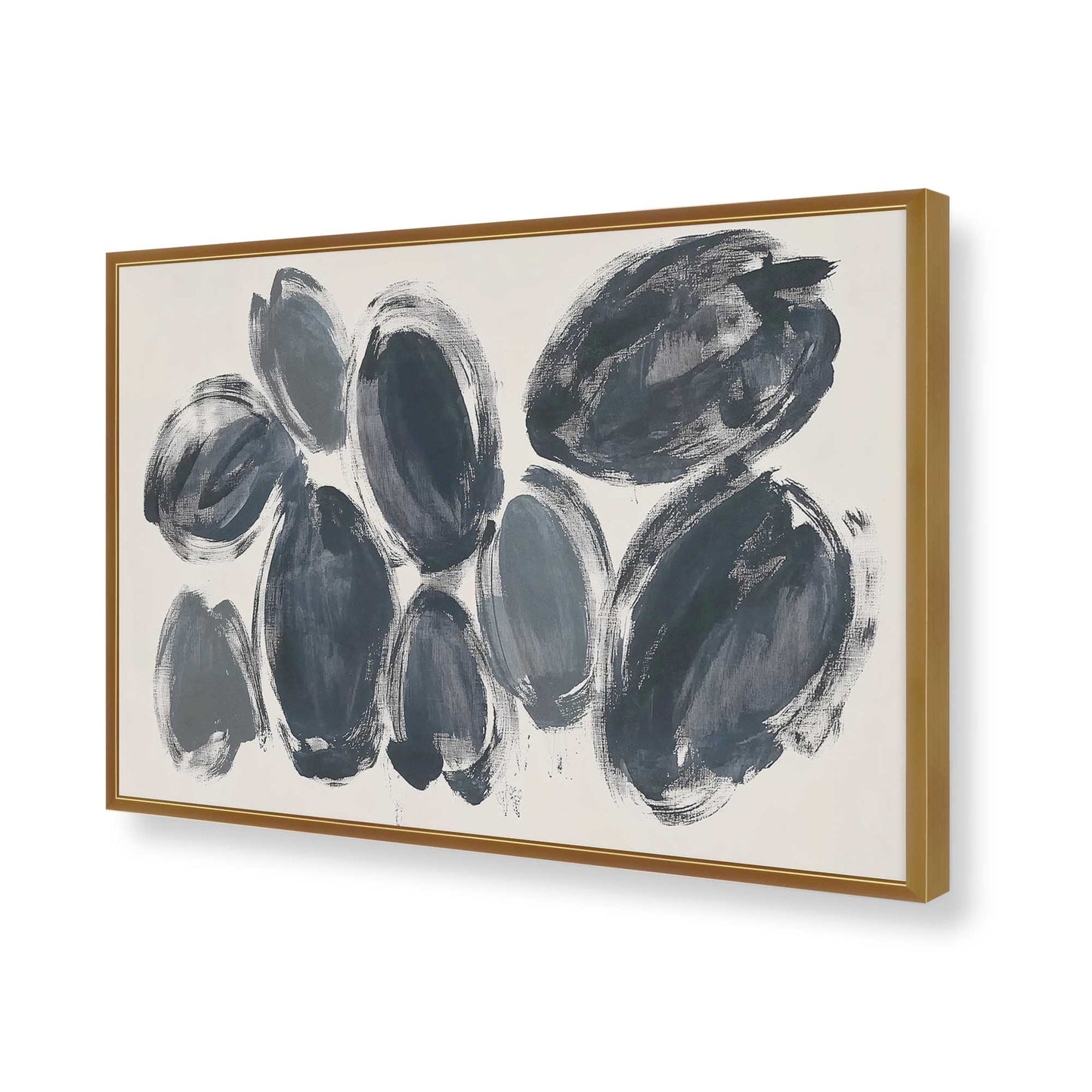 [Color:Polished Gold], Picture of art in a Polished Gold frame of the corner