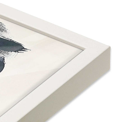[Color:Opaque White], Picture of art in a Opaque White frame at an angle