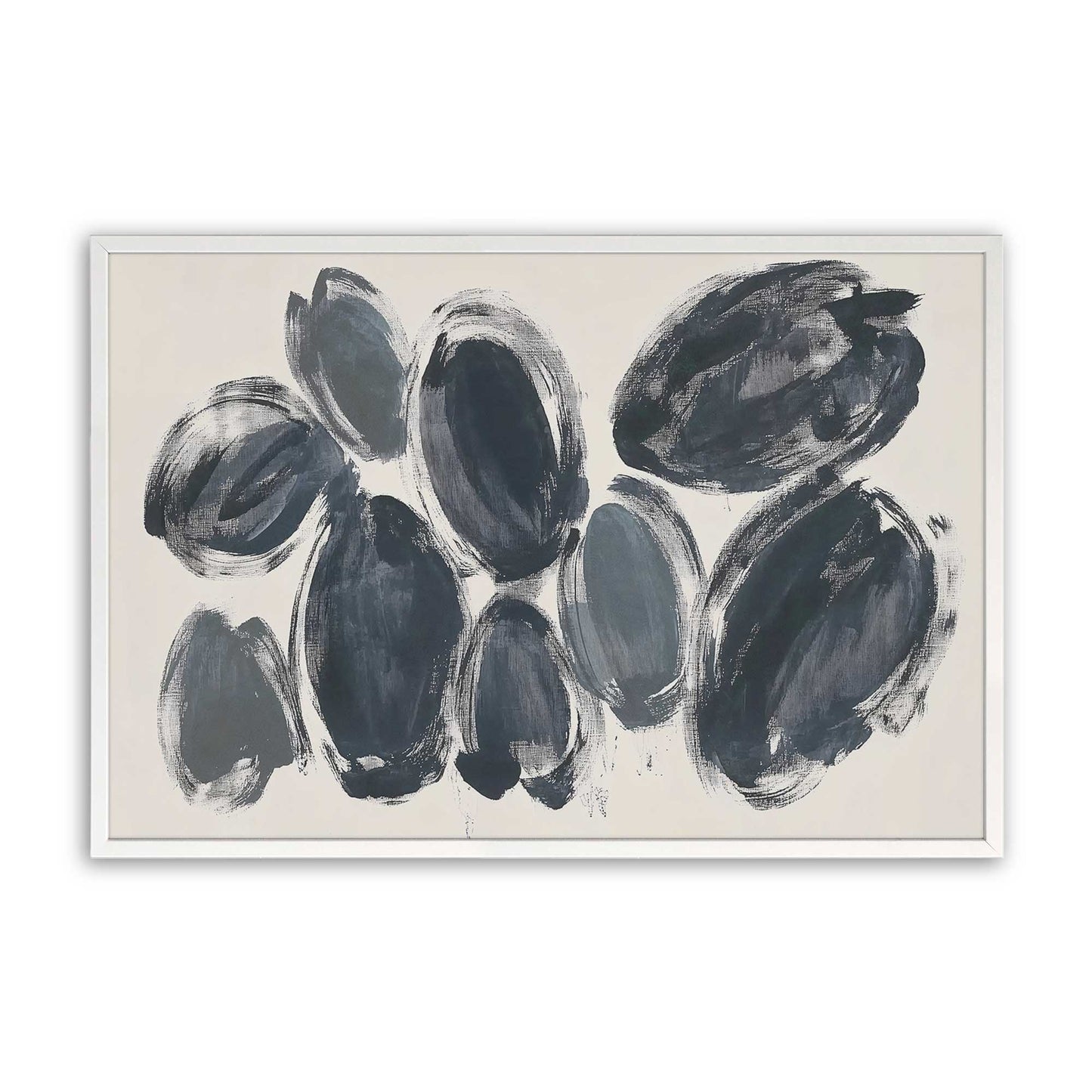 [Color:Opaque White], Picture of art in a Opaque White frame