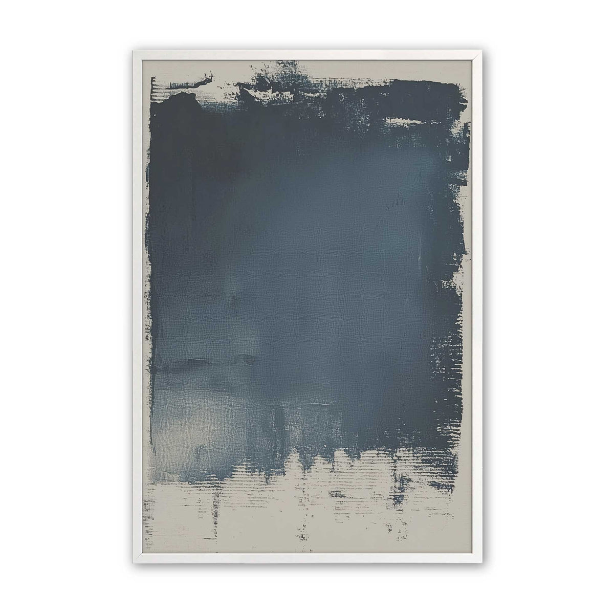 [Color:Opaque White], Picture of art in an Opaque White frame
