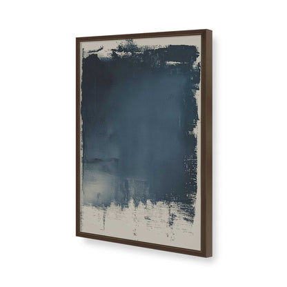 [Color:Brown], Picture of art in a Brown frame of the corner