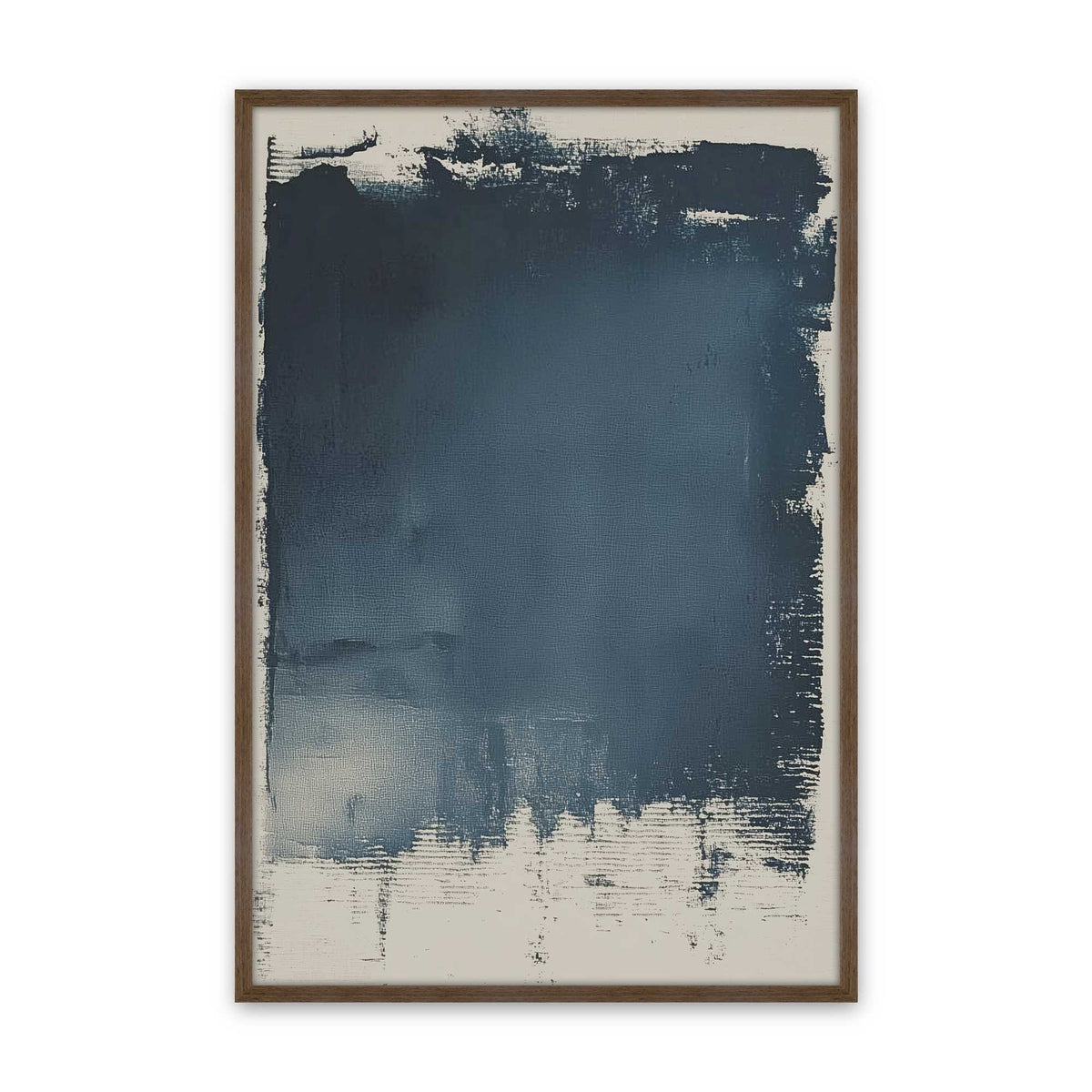 [Color:Walnut], Picture of art in a Walnut frame