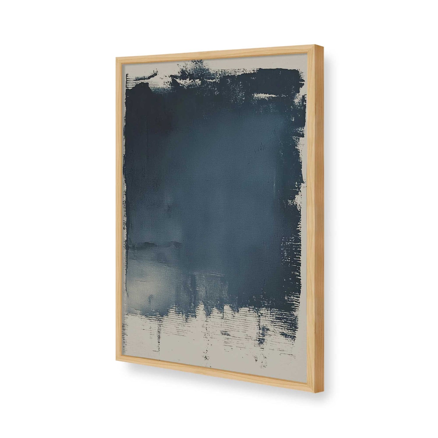 [Color:American Maple], Picture of art in a American Maple frame of the corner