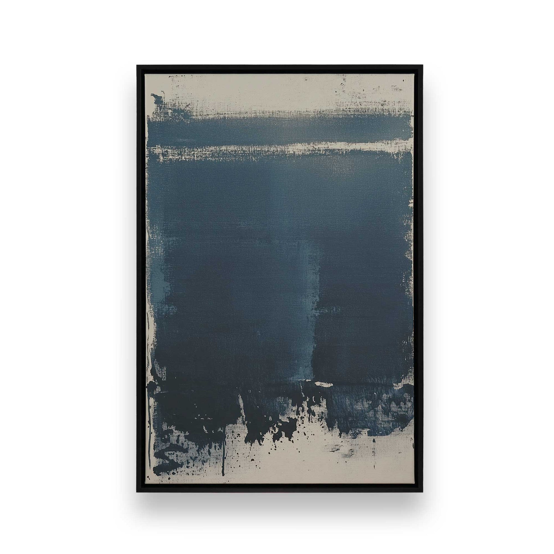 [Color:Satin Black], Picture of art in a Satin Black frame
