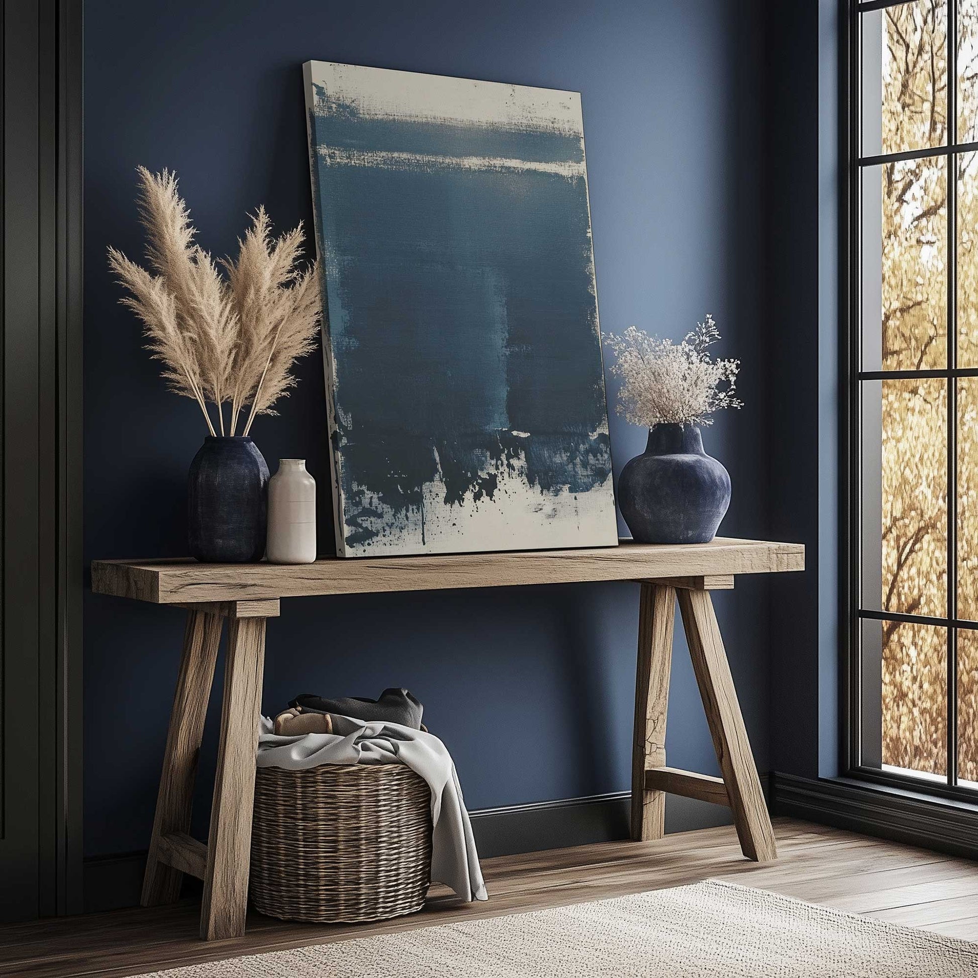 Picture of art in a room