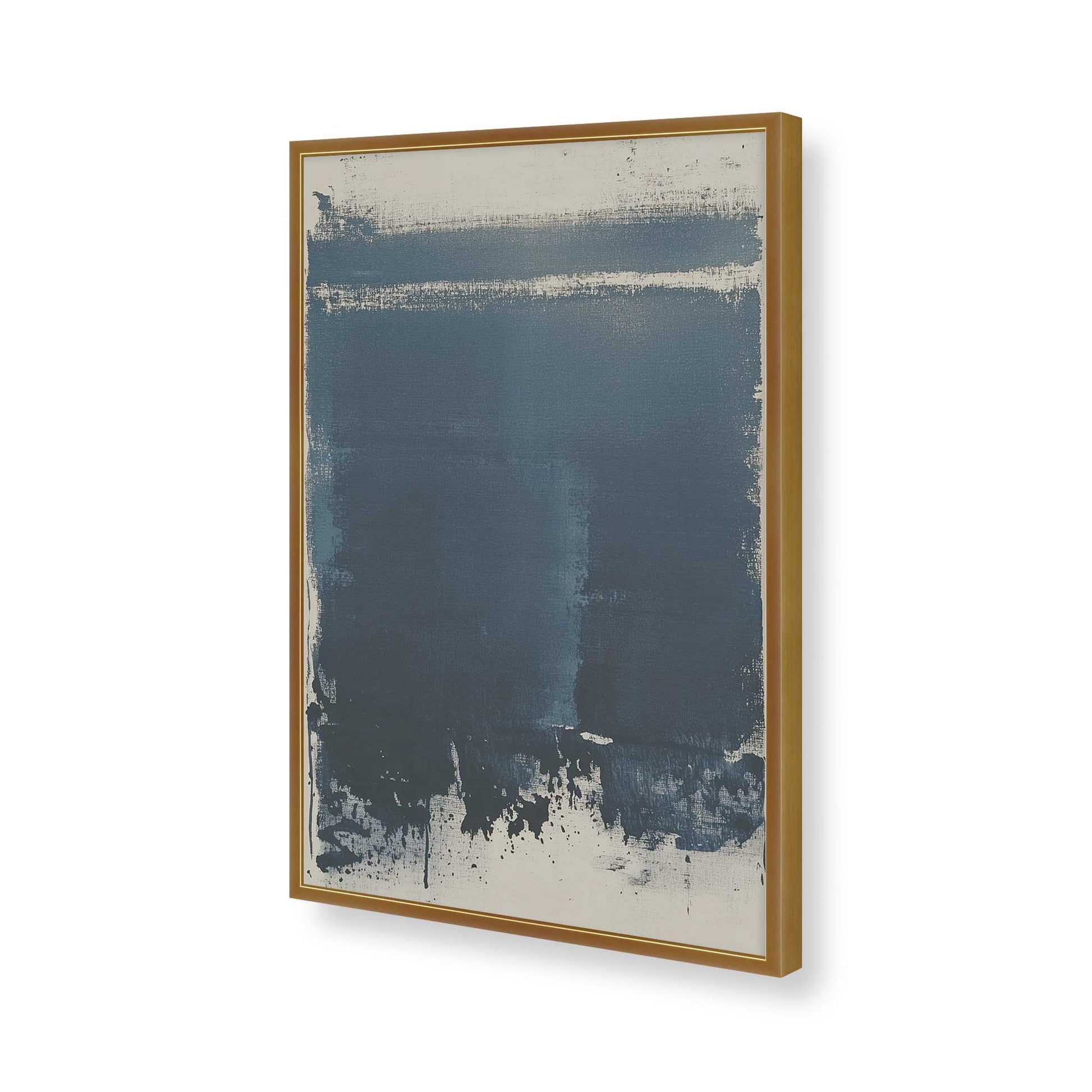 [Color:Polished Gold], Picture of art in a Polished Gold frame of the corner