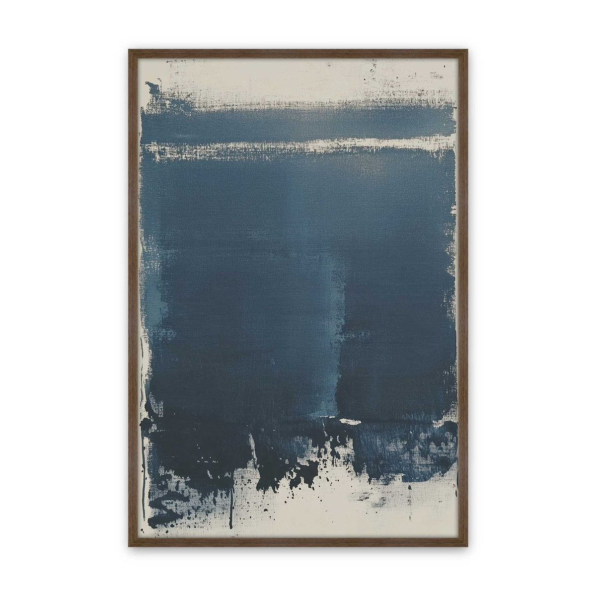 [Color:Walnut], Picture of art in a Walnut frame