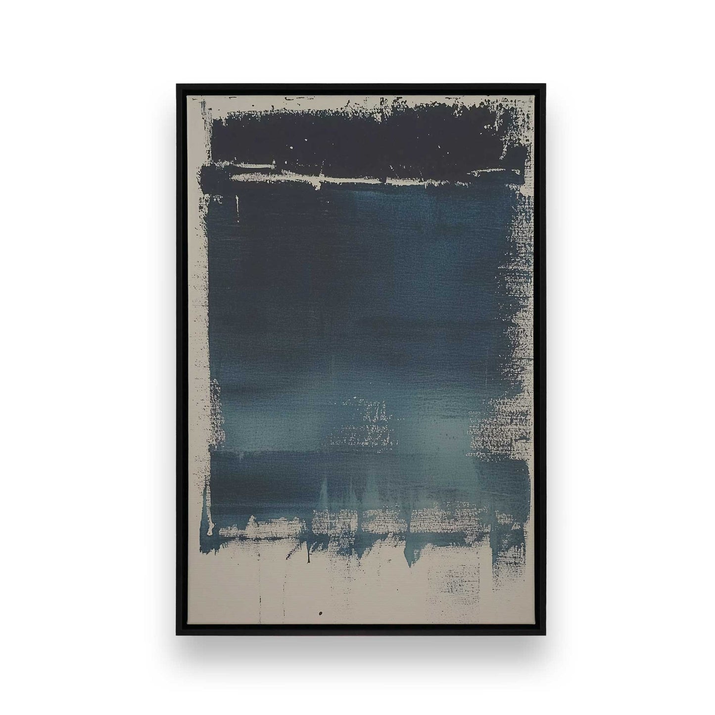 [Color:Satin Black], Picture of art in a Satin Black frame