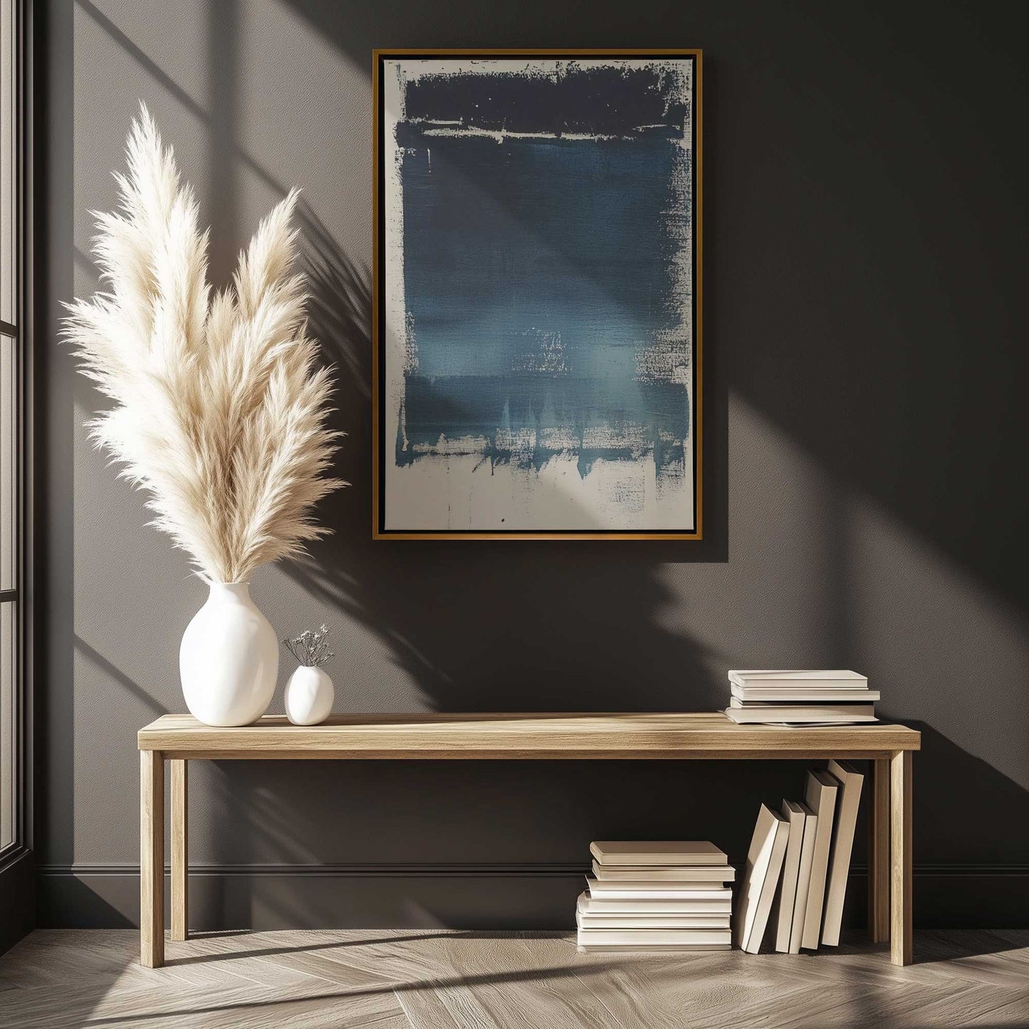 Picture of art in a room