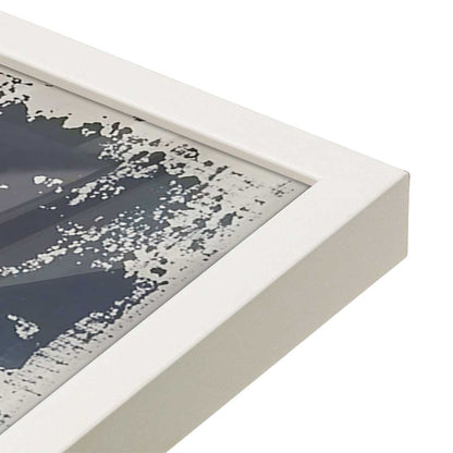 [Color:Opaque White], Picture of art in a Opaque White frame at an angle