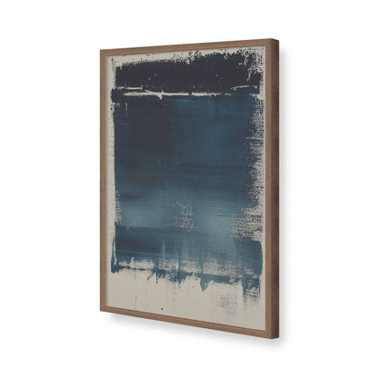 [Color:Walnut], Picture of art in a Walnut frame of the corner