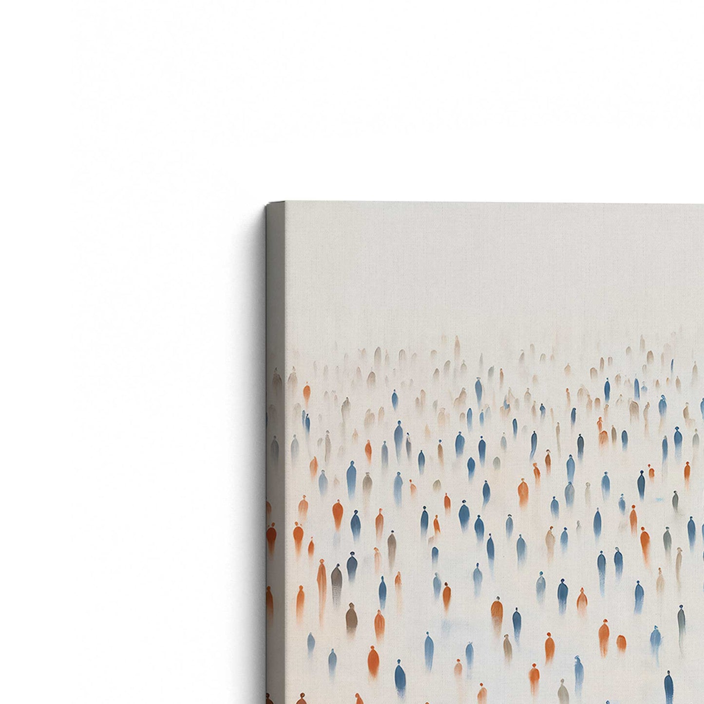 [Color:Stretched Canvas], Picture of the corner of the art