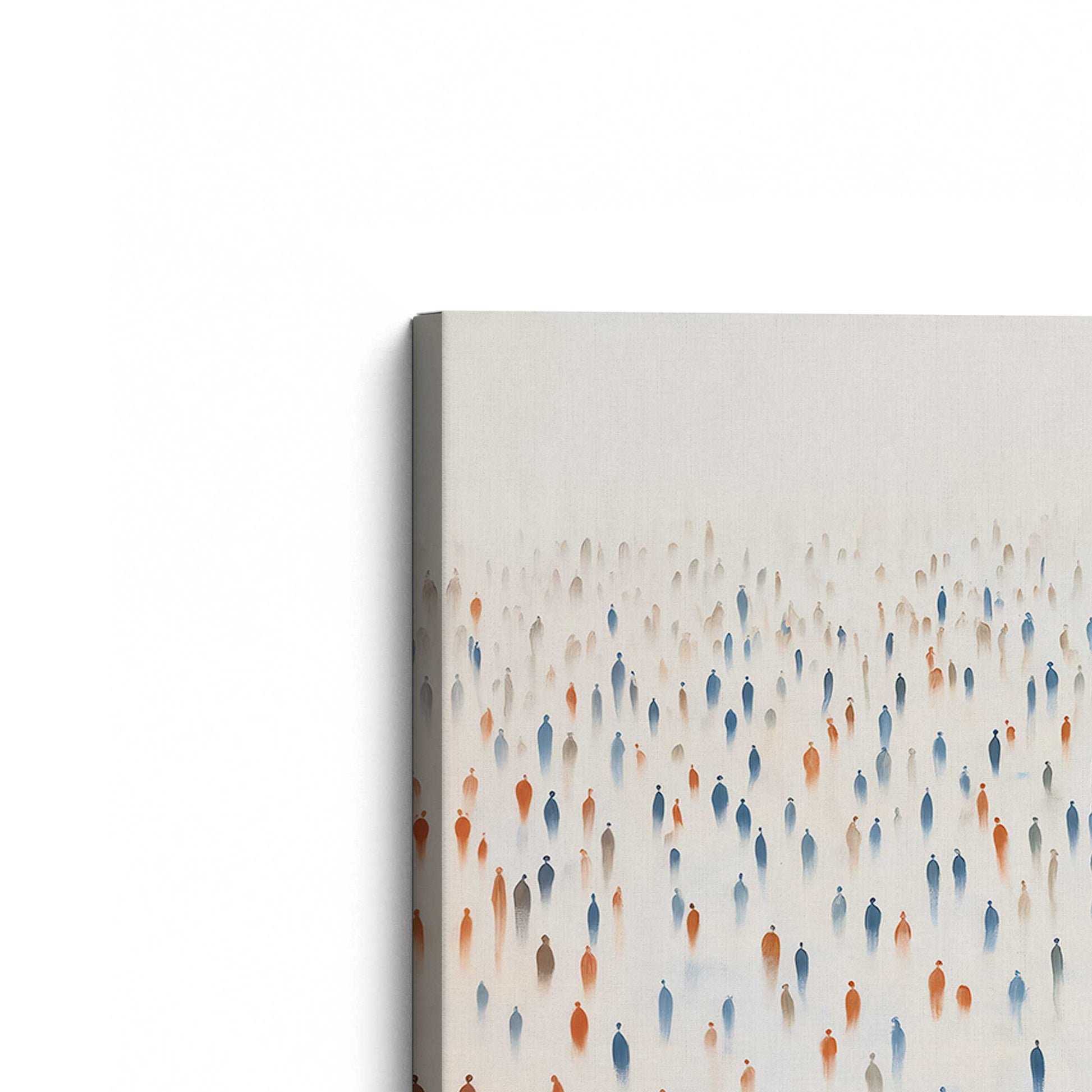 [Color:Stretched Canvas], Picture of the corner of the art
