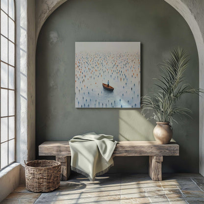 Picture of art in a room