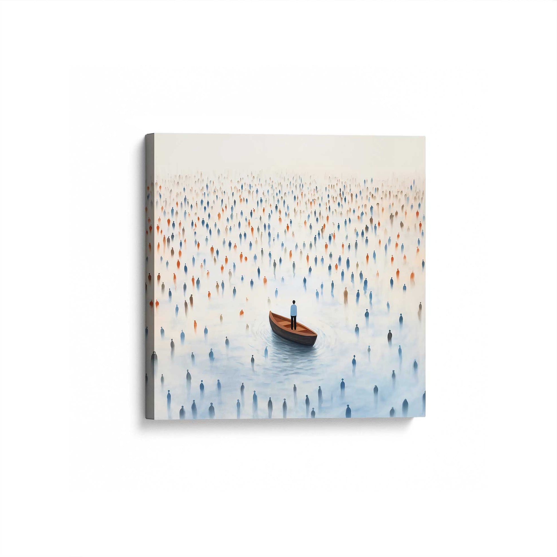 [Color:Stretched Canvas], Picture of art at an angle
