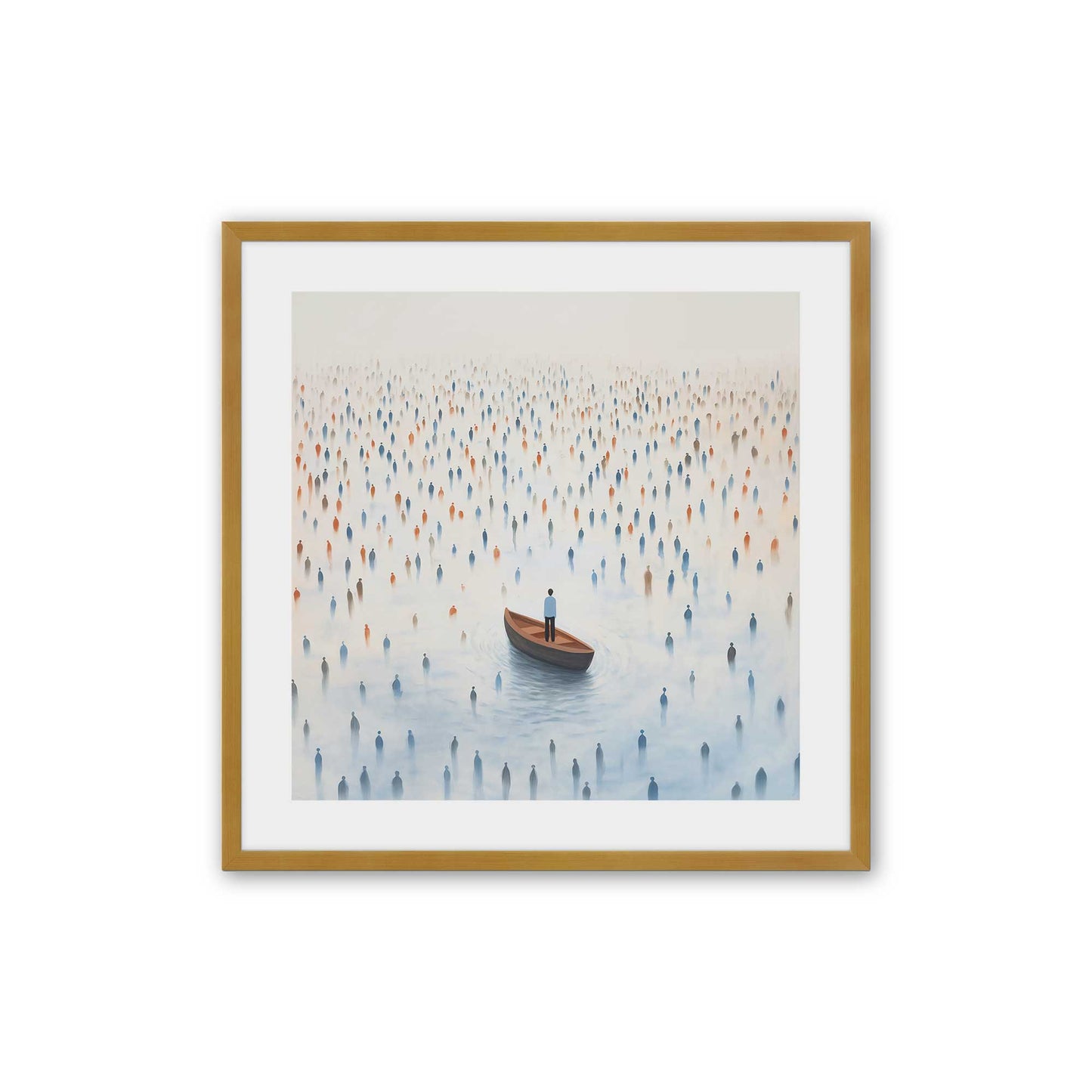 [Color:Polished Gold], Picture of art in a Polished Gold frame
