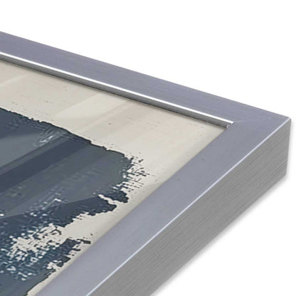 [Color:Polished Chrome], Picture of art in a Polished Chrome frame of the corner