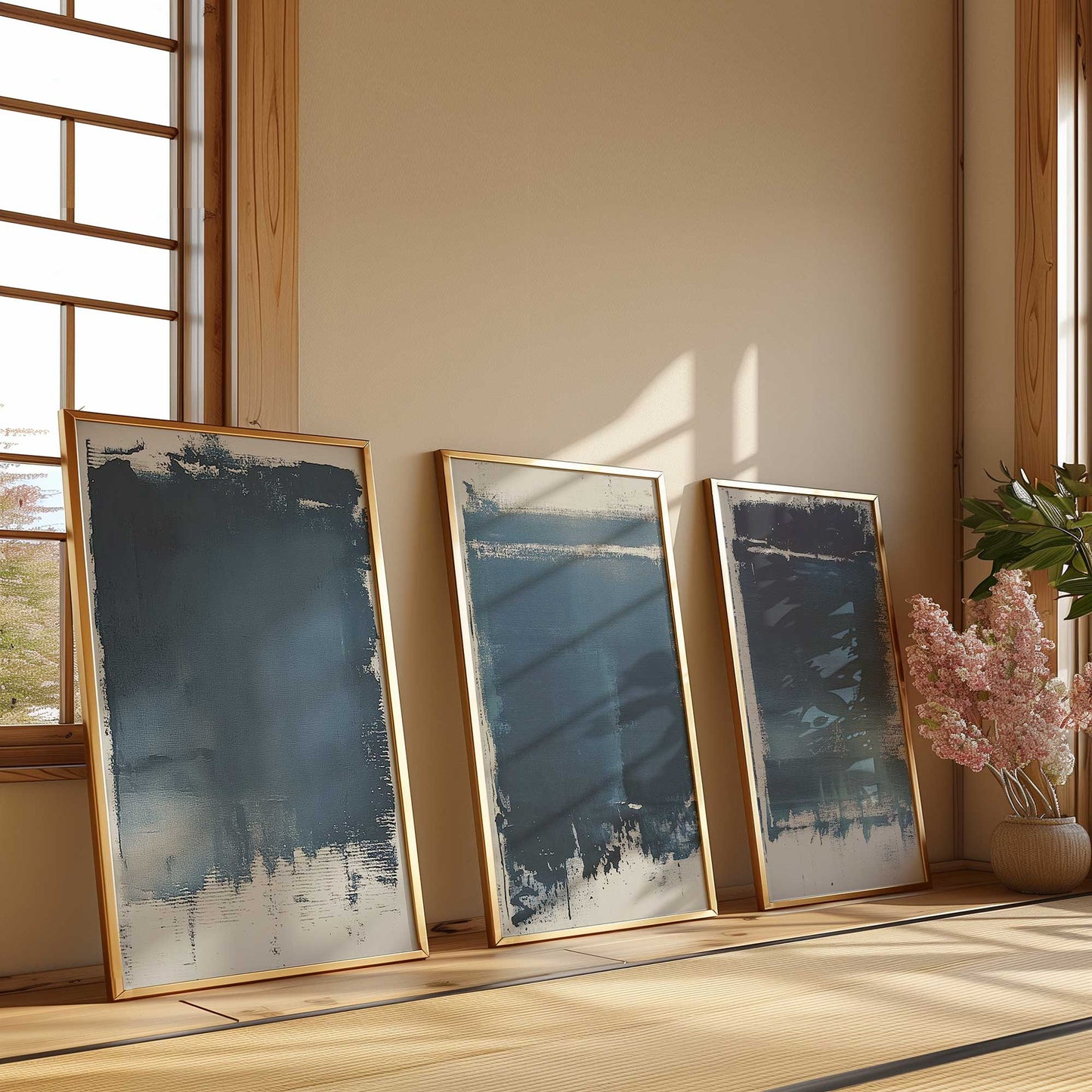 [Color:Polished Gold], Picture of art in a Polished Gold frame