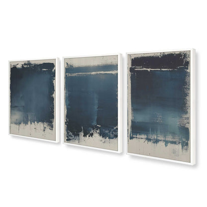 [Color:Opaque White], Picture of art in an Opaque White frame at an angle