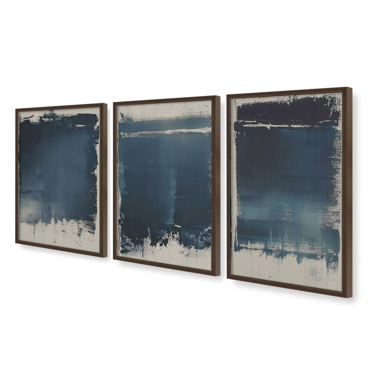 [Color:Belvinder Brown], Picture of art in a Belvinder Brown frame at an angle