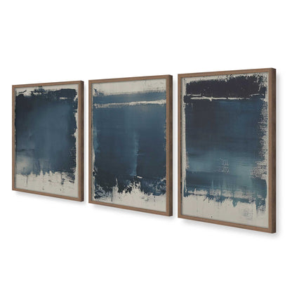 [Color:Walnut], Picture of art in a Walnut frame at an angle