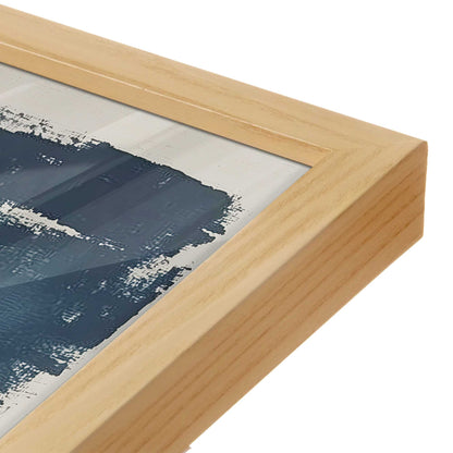 [Color:American Maple], Picture of art in an American Maple frame of the corner