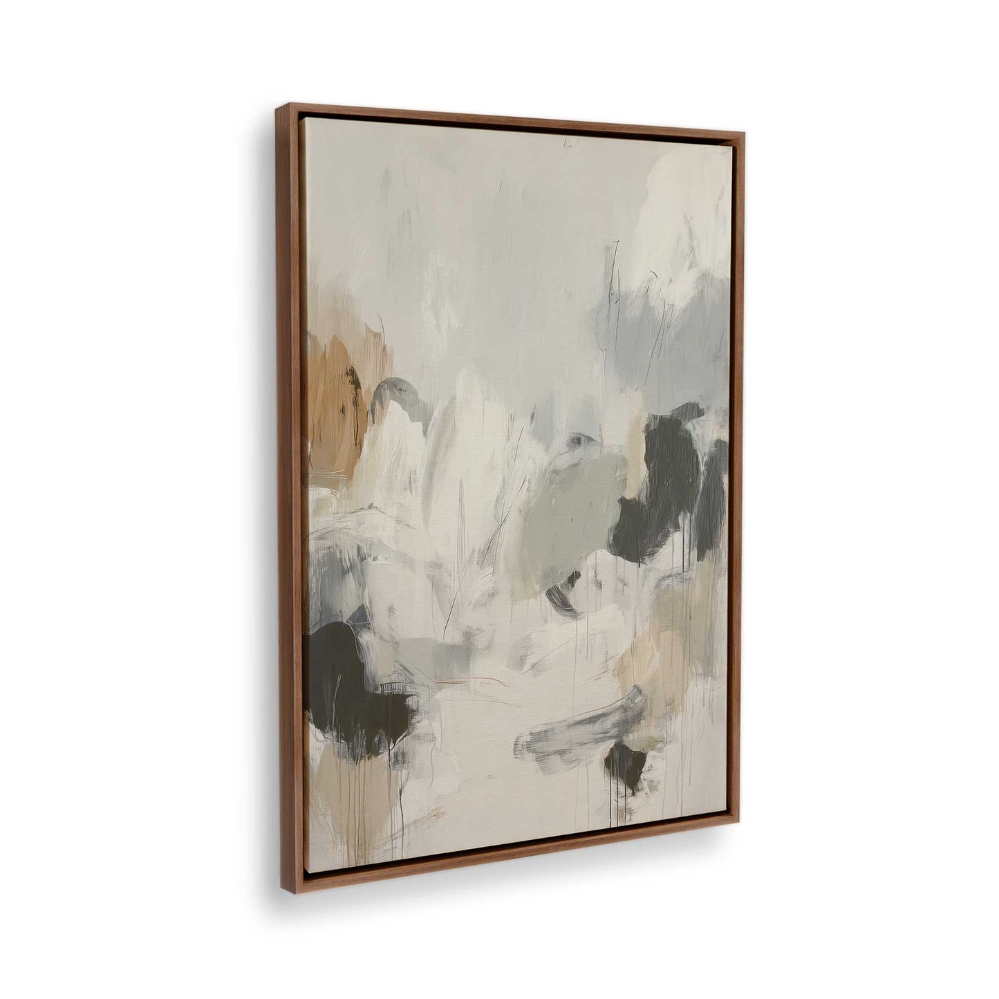 [Color:Walnut], Picture of the corner of the art