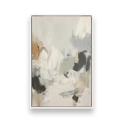 [Color:Opaque White], Picture of art in a White frame