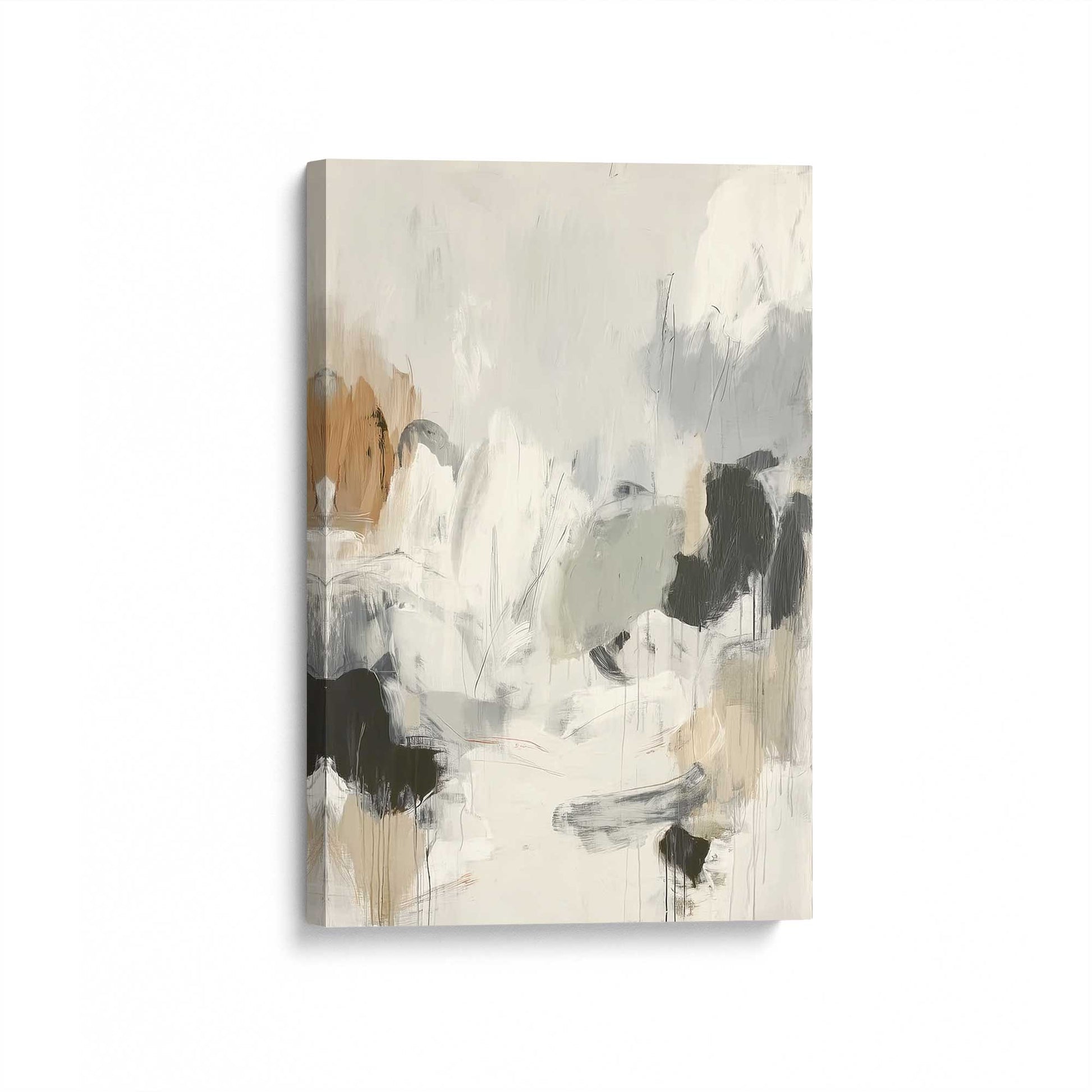 [Color:Stretched Canvas], Picture of art at an angle