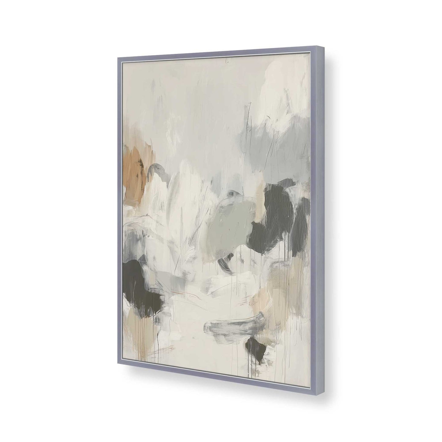 [Color:Polished Chrome], Picture of art in a Polished Chrome frame of the corner