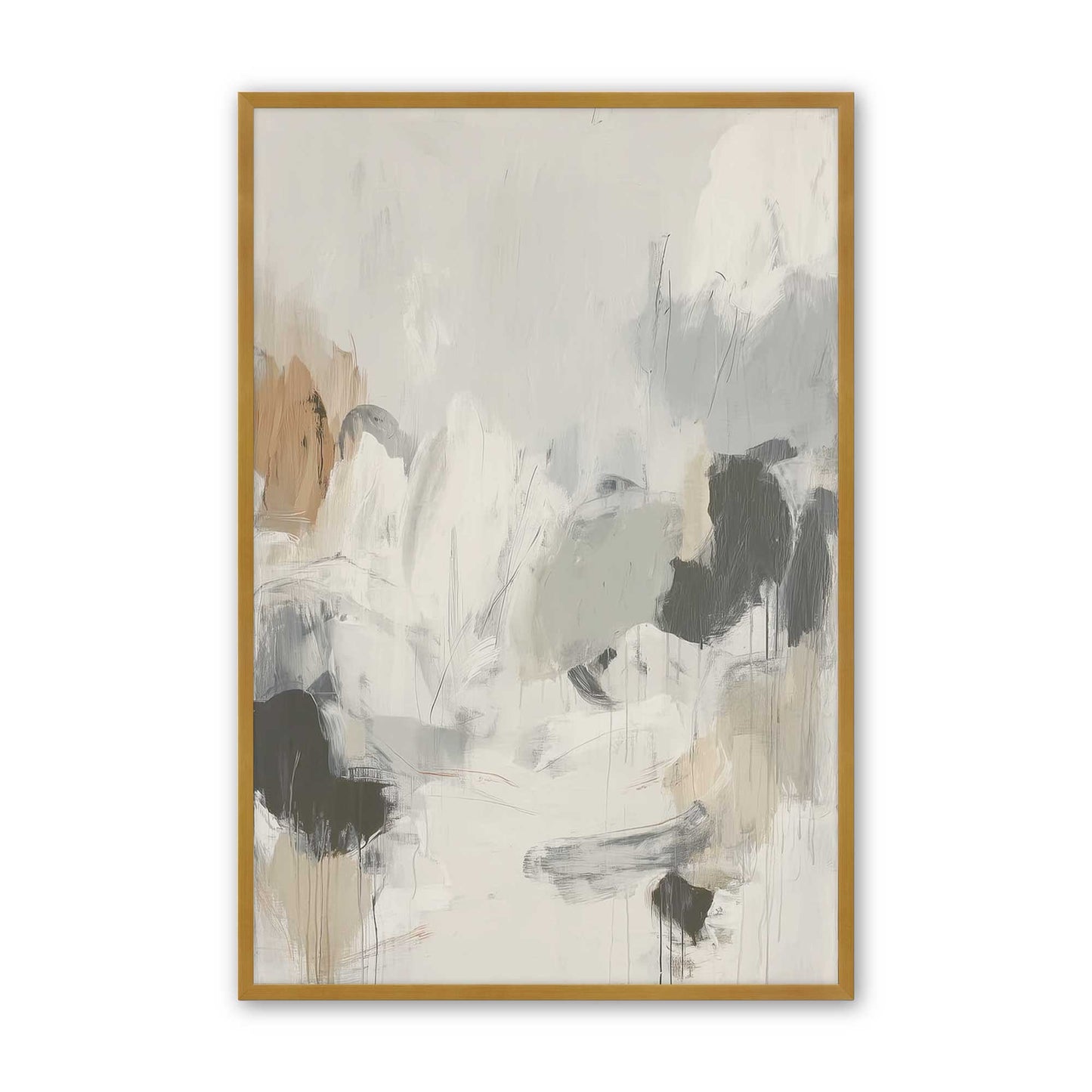 [Color:Polished Gold], Picture of art in a Polished Gold frame