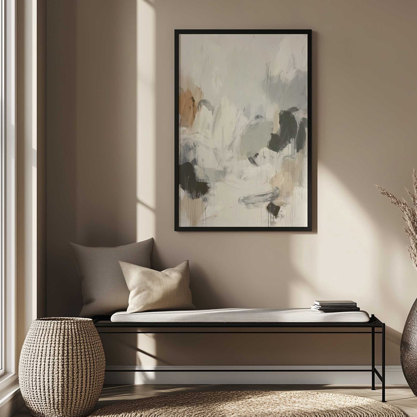Picture of art in a room
