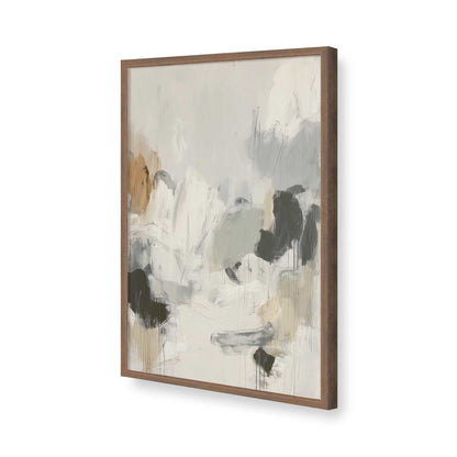 [Color:Walnut], Picture of art in a Walnut frame of the corner