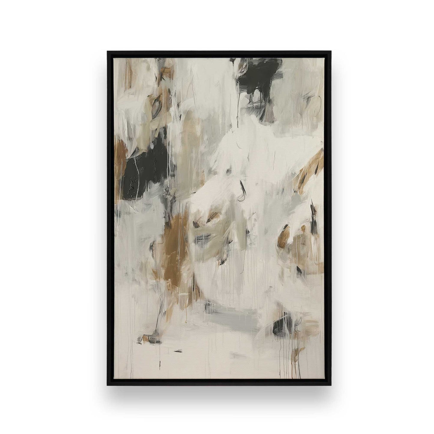 [Color:Satin Black], Picture of art in a Satin Black frame