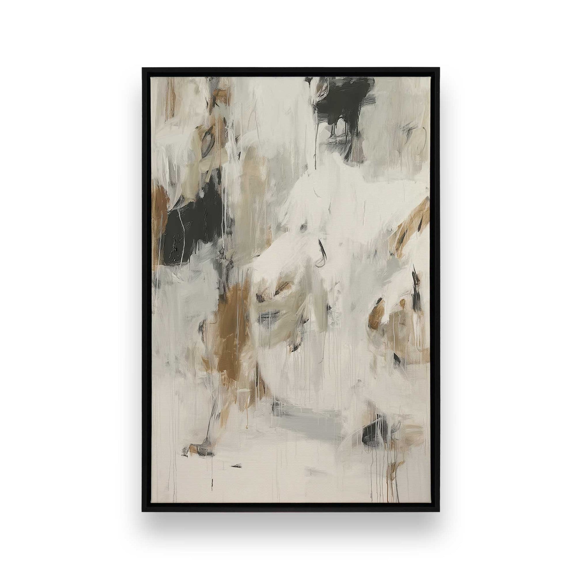 [Color:Satin Black], Picture of art in a Satin Black frame