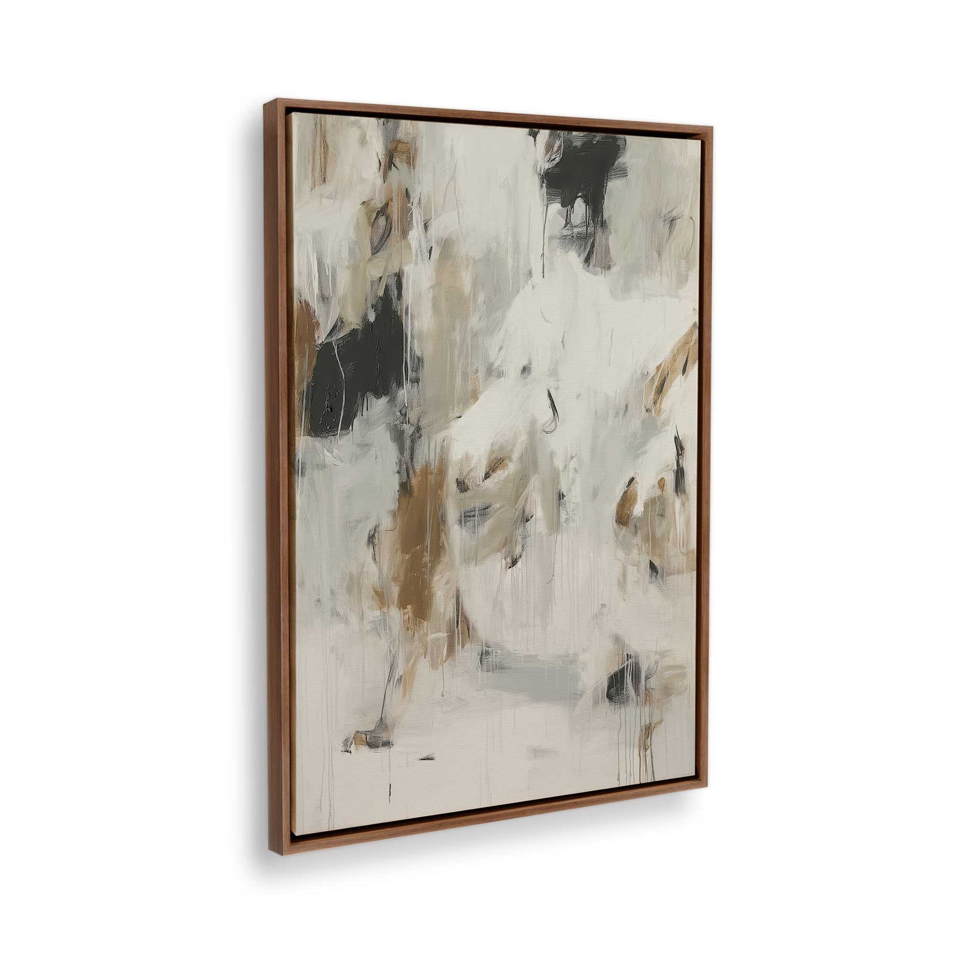 [Color:Walnut], Picture of the corner of the art