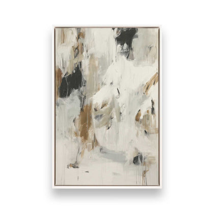 [Color:Opaque White], Picture of art in a White frame