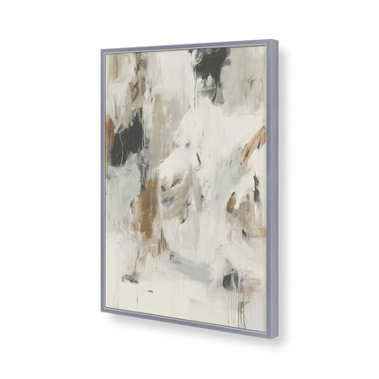 [Color:Polished Chrome], Picture of art in a Polished Chrome frame of the corner