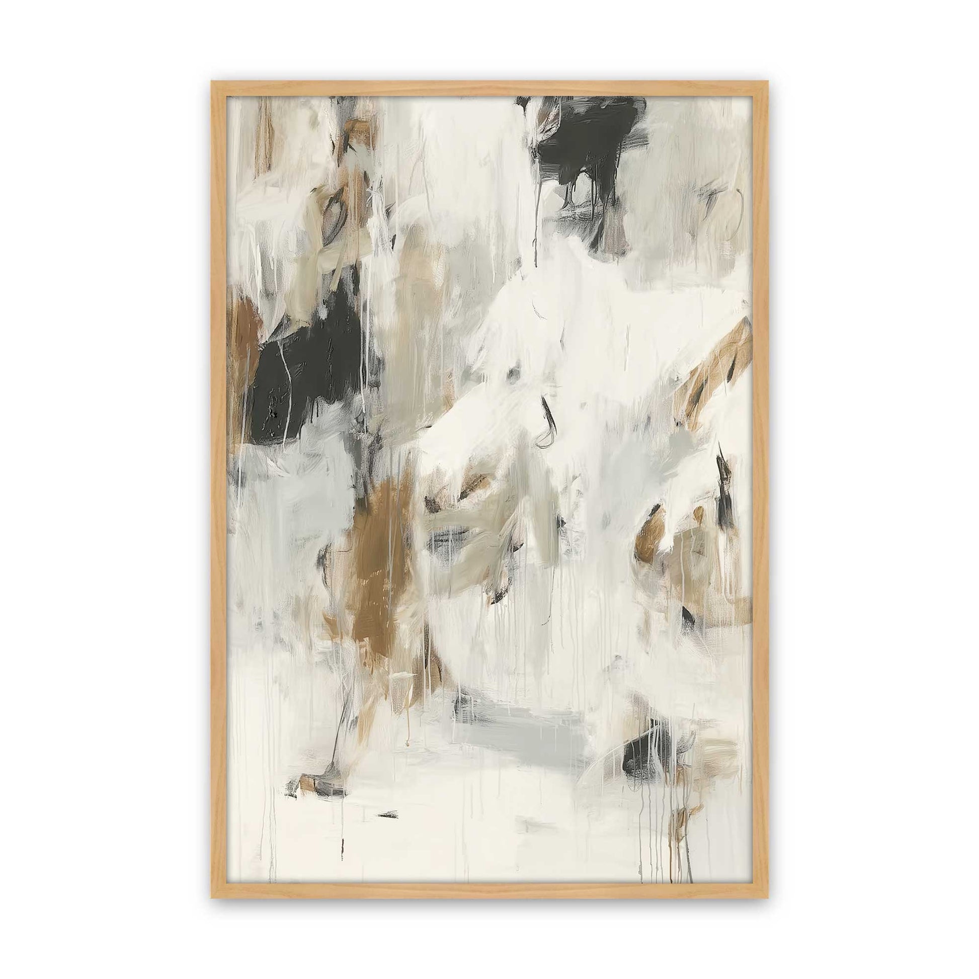 [Color:American Maple], Picture of art in a American Maple frame