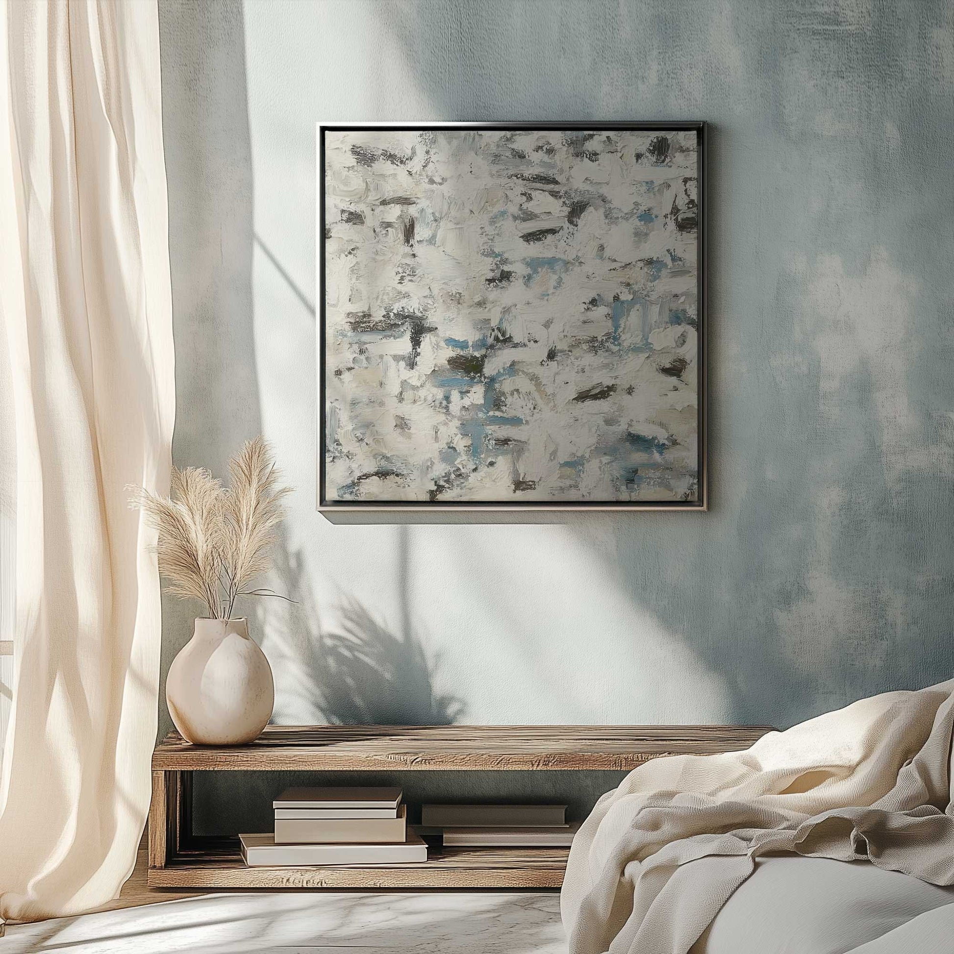 Picture of art in a room